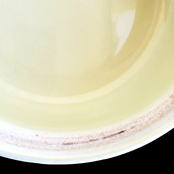 Vintage Halls China Ceramic Covered Casserole Dish 1940s Autumn Floral Design - Picture 8 of 11